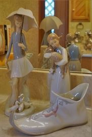 Lladro and NAO pieces