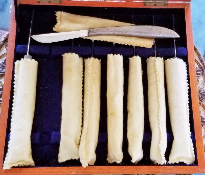 Japanese Sword handmade knives set