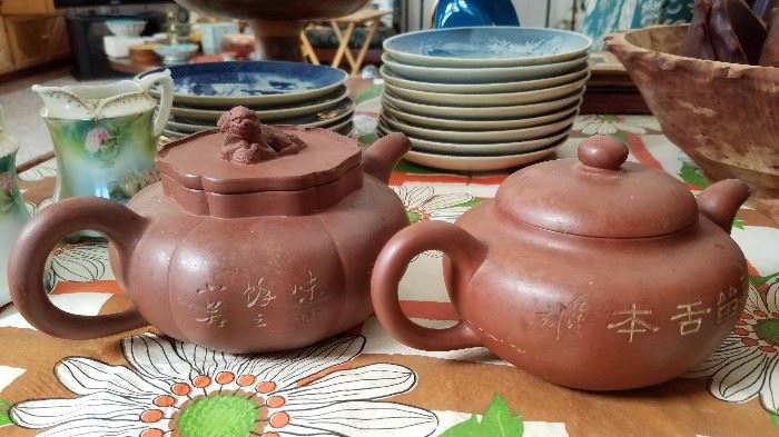 Clay tea pots