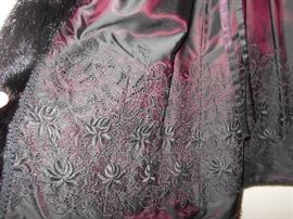 fur coat inner lining