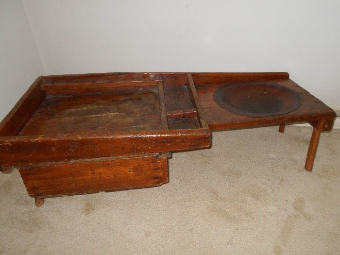antique cobbler's bench