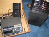 Boss Speakers, Boss Acoustimass, Korg Rhythm 55B