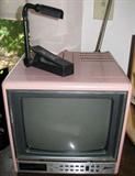 Pink Zeneth Portable TV