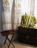 Vintage Silk Drapes