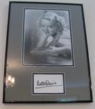 Bette Davis Authentic Hand Signed Autograph Photo
