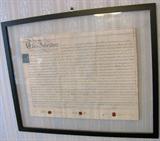 1819 Framed Indenture