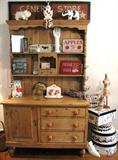 Reproduction 1900's Pine Cabinet