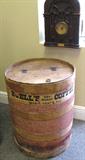 Antique Boell's Dry Roast Coffee Barrel