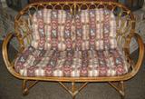 Rattan Love Seat