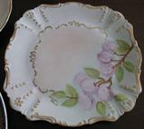 Hand Painted Plate Signed, Georgia Stout