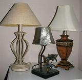 Assortment of Table Lamps