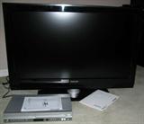 42" Philips 1080P LCD HDTV, Zenith DVD/VHS Player