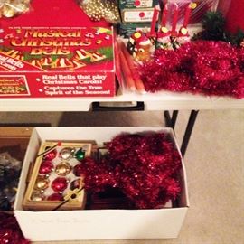 Christmas 9 musical bells in box ($10.00)