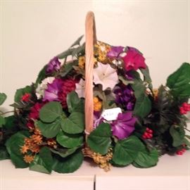 Flower arrangement basket ($10.00)