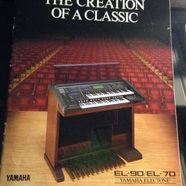 YAMAHA EL-90 organ, the creation of a classic ($5,000.00)