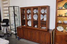 Mid-century Modern Credenza and Hutch