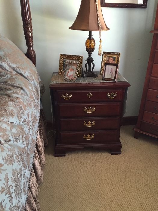 Pair of Chippendale night chest