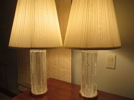 Waterford Crystal Herringbone Lamp (pair)

