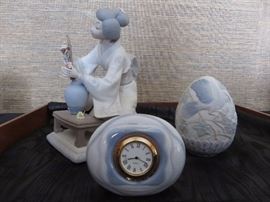 LLARDO Geisha arranging Flowers
LLARDO Egg & Clock
