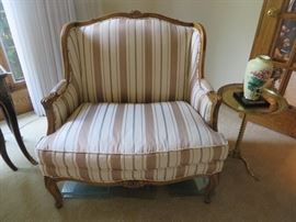 Louis XV Oversized Bergere Armchair Settee 
Baker Furniture Company
