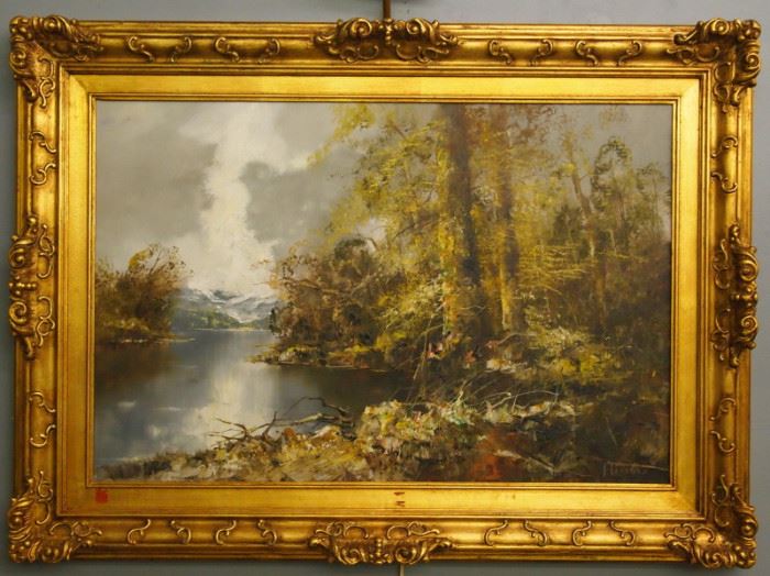 Oil on Canvas, Landscape