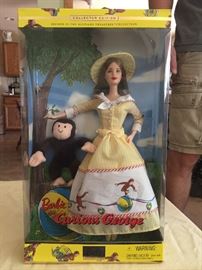 Vintage Barbies - New In The Box - Curious George