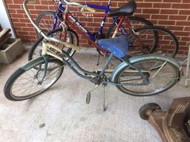 #81 Rand trailway mtn. bike $40
#82 Sears Bike red $30
#83 Roadmaster AMF vintage bike $30