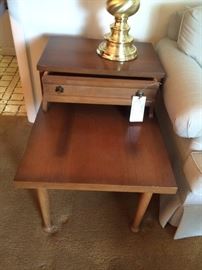 #58 American Martinsville (2) end tables $175 each