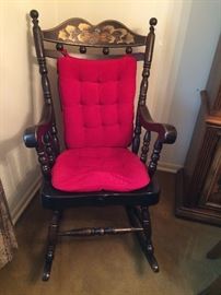 #12 Rocking chair w/cushion $30 