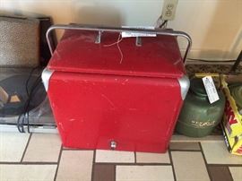 #41 Metal cooler $75
#42 Olympic thermic jug green $15 