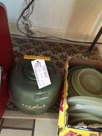 
#42 Olympic thermic jug green $15 