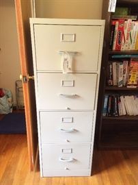 #23 4 drawer filing cabinet $25 