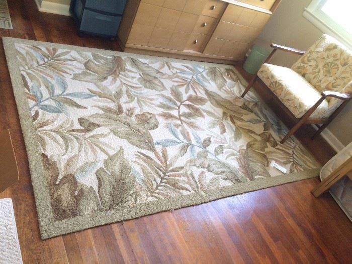 #40 Sage green loop rug 60x90 $75 
