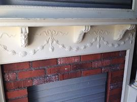 Gorgeous antique mantle