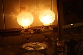 Beautiful vintage lamps