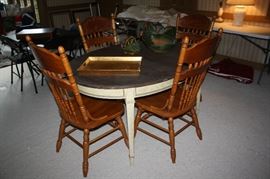 Dining room table and chairs