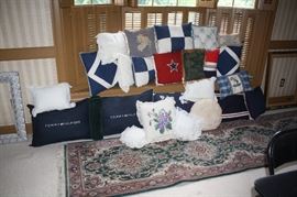 Lots of pillows