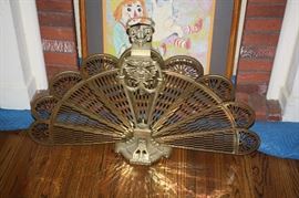 Fireplace fan