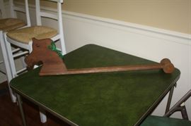 Vintage child's riding horse