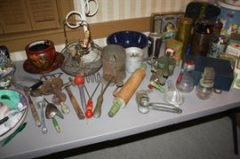 Vintage kitchen tools
