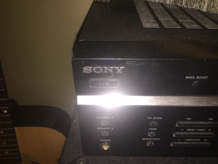 Sony stereo equipment