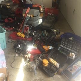 Many many power tools