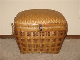 Large weaved basket