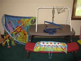 Child Mobile, bouncy seat