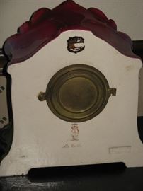 Bonn Germany Ansonia Clock back