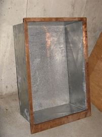 Large Metal & Copper Box