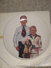 Noman Rockwell Plate