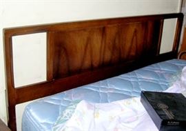 Mid-Century Modern headboard (matches dresser and high boy, also on sale)
