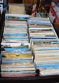 Hundreds of vintage postcards