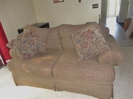 Family room love seat.